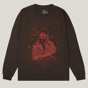 Red Glistened As It Fell Longsleeve T-shirt (Sm) - Sold Out, Taylor Swift!